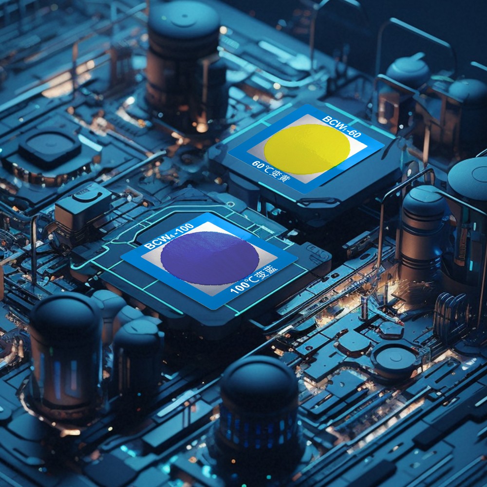 不可逆温度表示シール