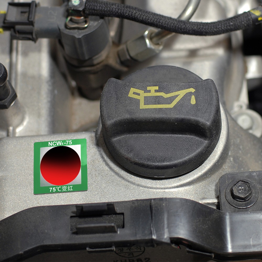 可逆温度表示シール