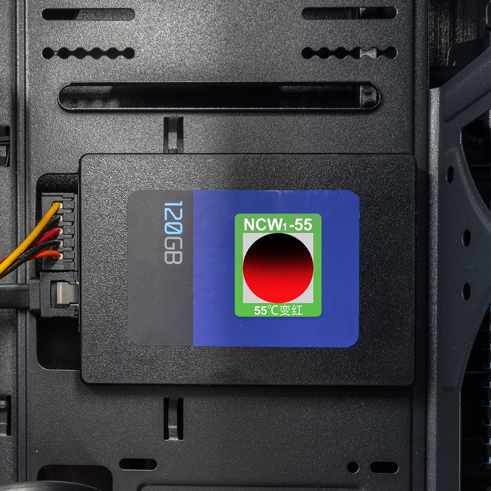 可逆温度指示ラベル