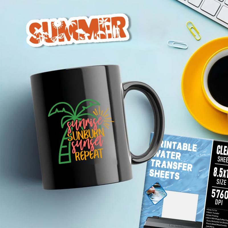 ウォータースライドデカールシート