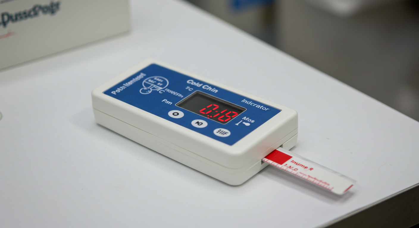 コールドチェーン温度表示器