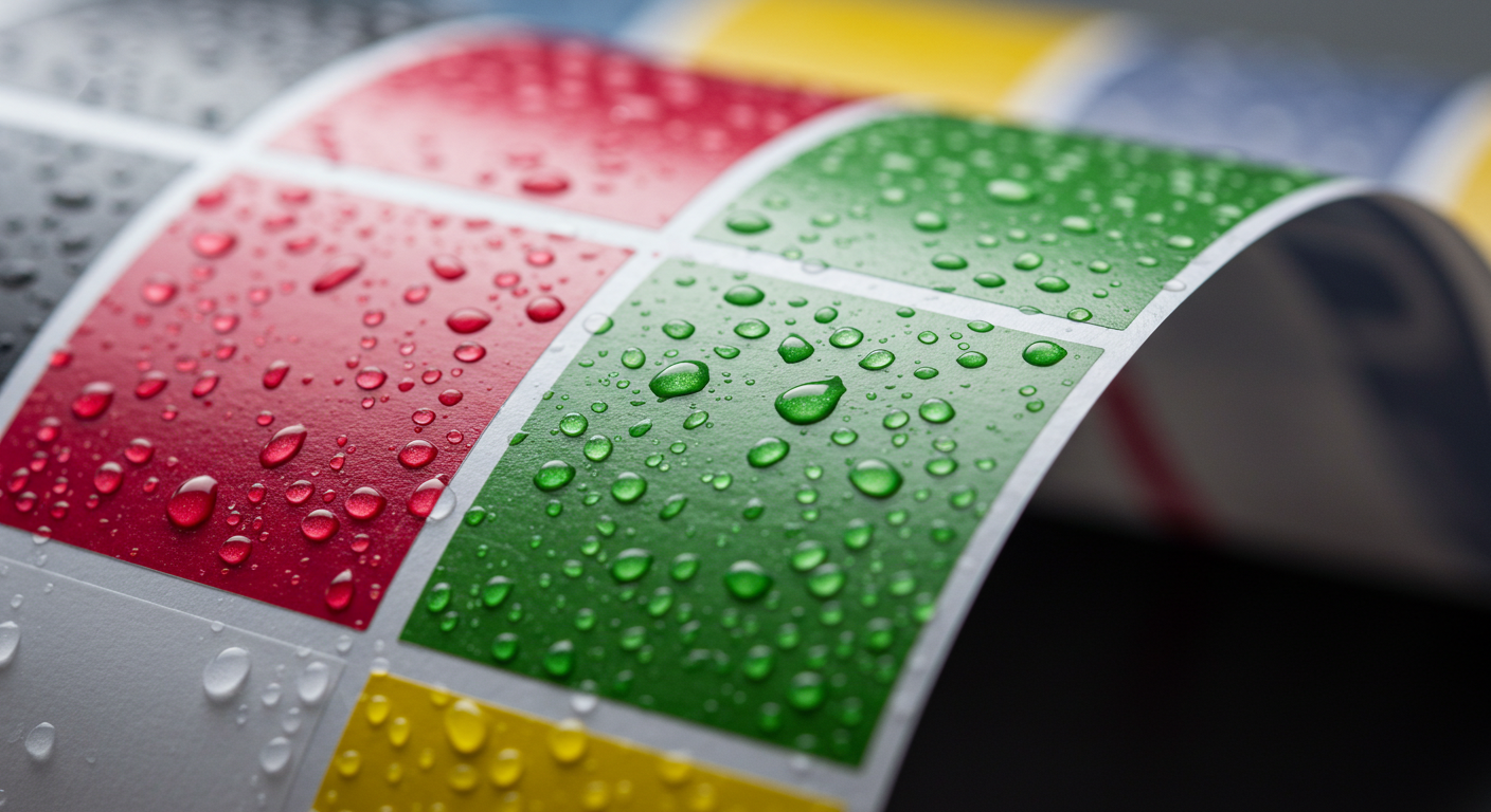 耐久性のある防水ステッカー用インクジェットプリンター用