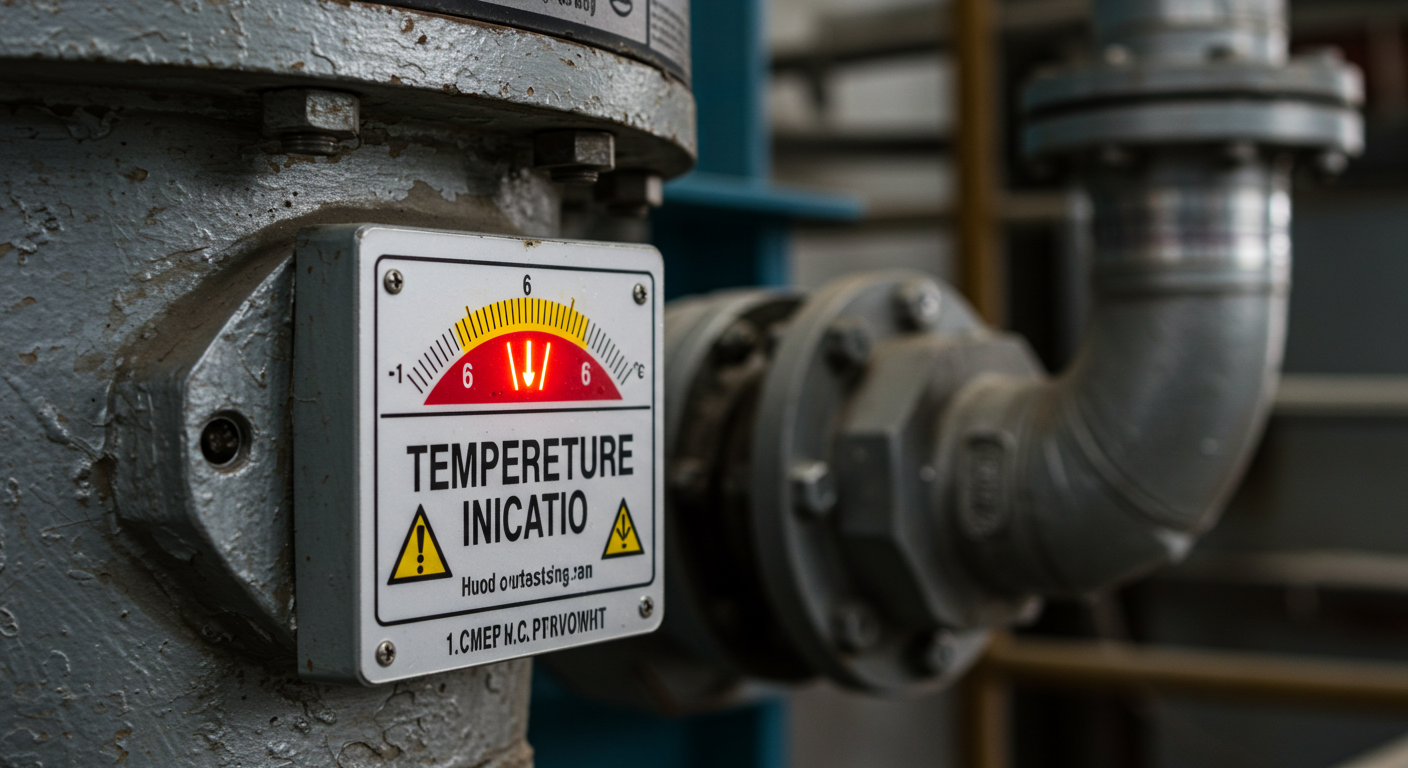 産業用温度表示ラベル