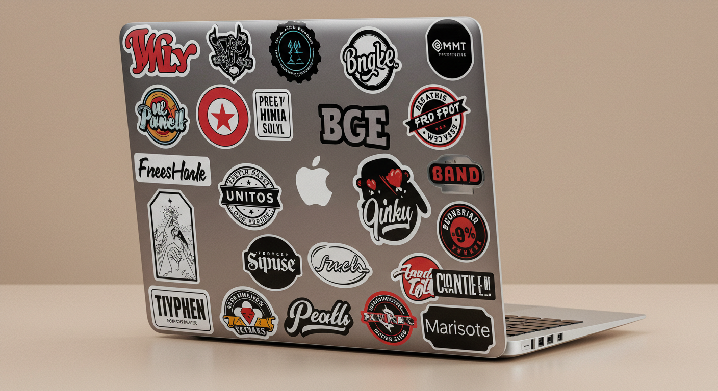 ノートパソコン用プリントビニール ステッカー用