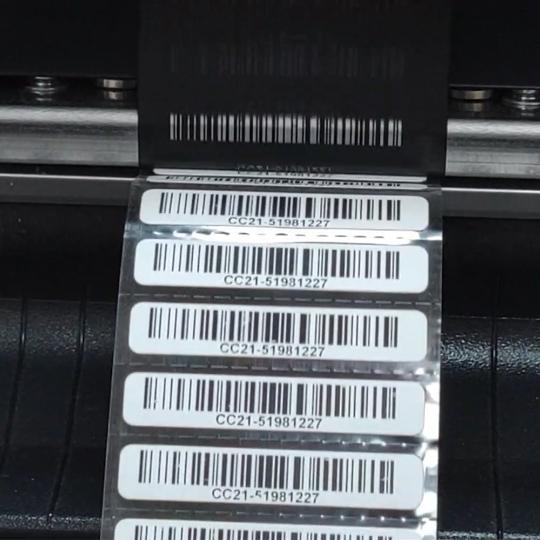 回路基板用の高温バーコードラベル