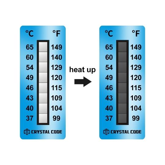 熱感性ステッカー