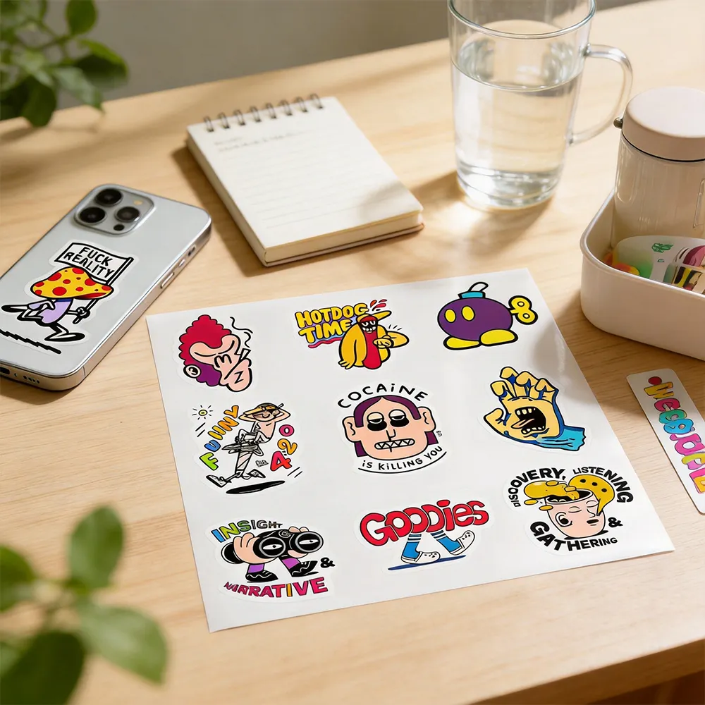 光沢のある12x12ビニール