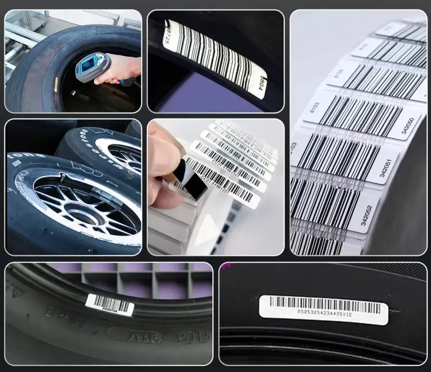 高温バーコードラベル