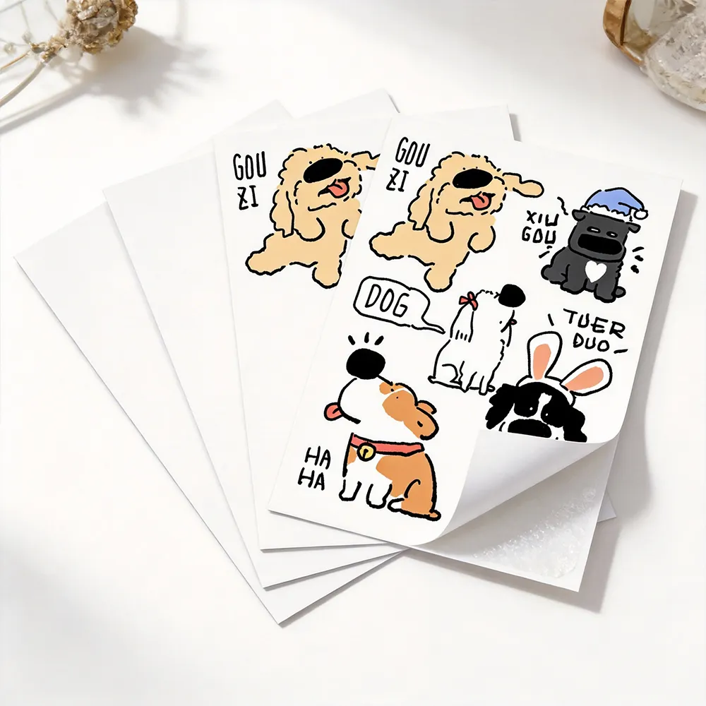 カスタムビニールステッカー A4