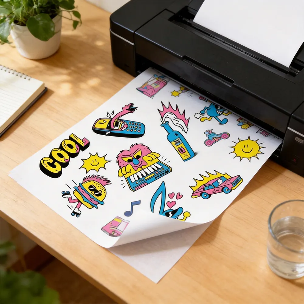 高容量ステッカー用紙