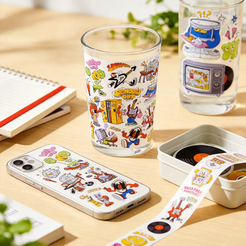 カスタムカットステッカー用紙