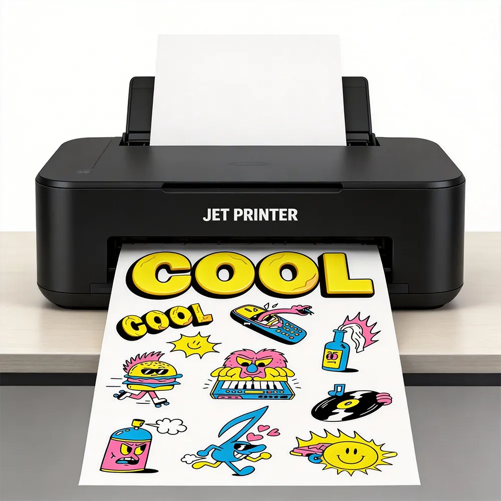 ラベル印刷ビニール