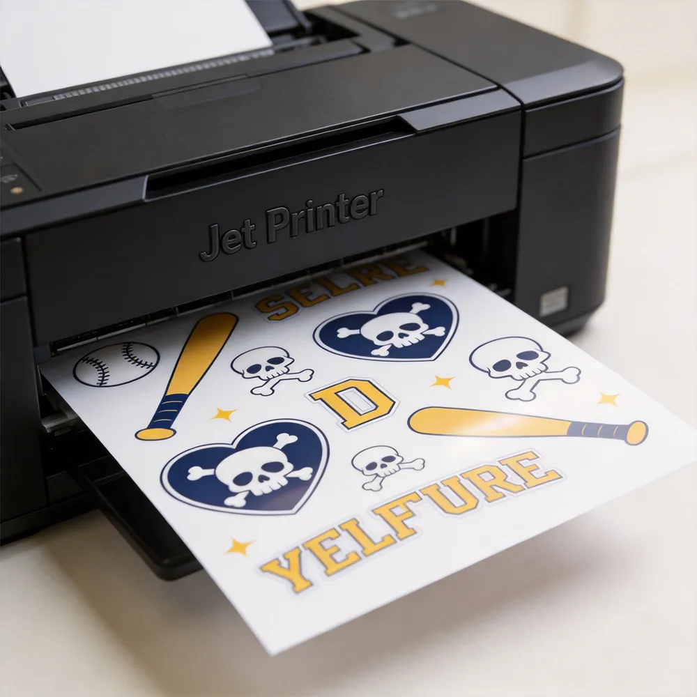 印刷可能なステッカーシート