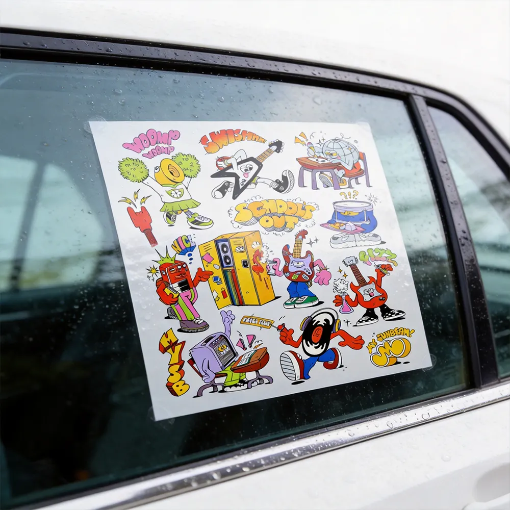 防水ステッカービニール