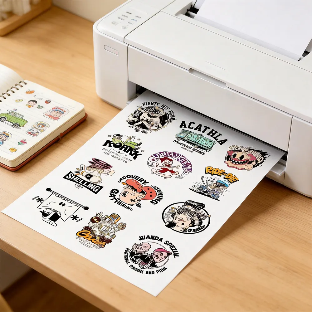 耐久性のある印刷用ステッカー