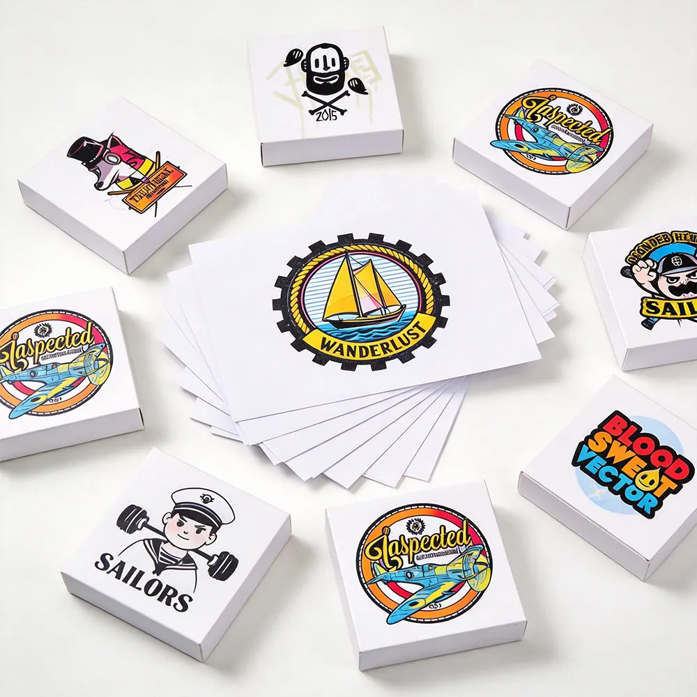 カスタムパッケージ用ステッカーシート