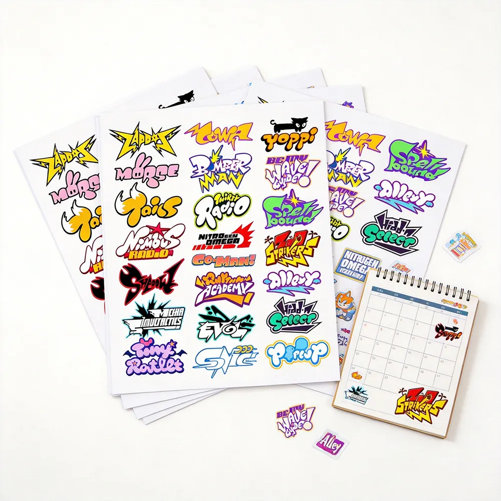 インクジェットプランナーステッカー用紙