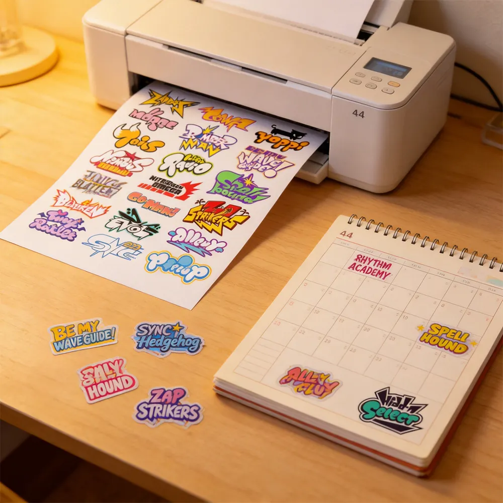 印刷可能なプランナーステッカー