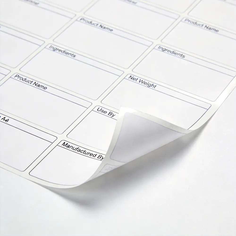 カスタム製品ラベル ビニール