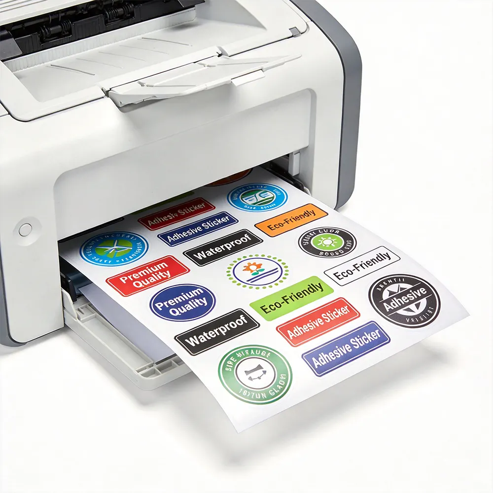 印刷可能なラベルステッカーシート