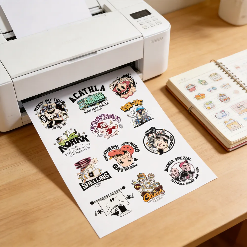 カスタムスクラップブックのビニールステッカー