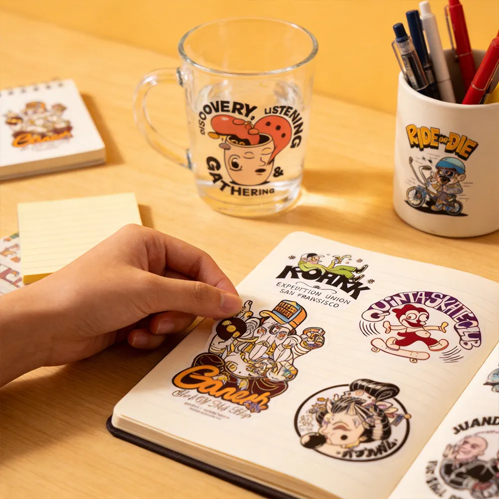 スクラップブッキングステッカービニール紙