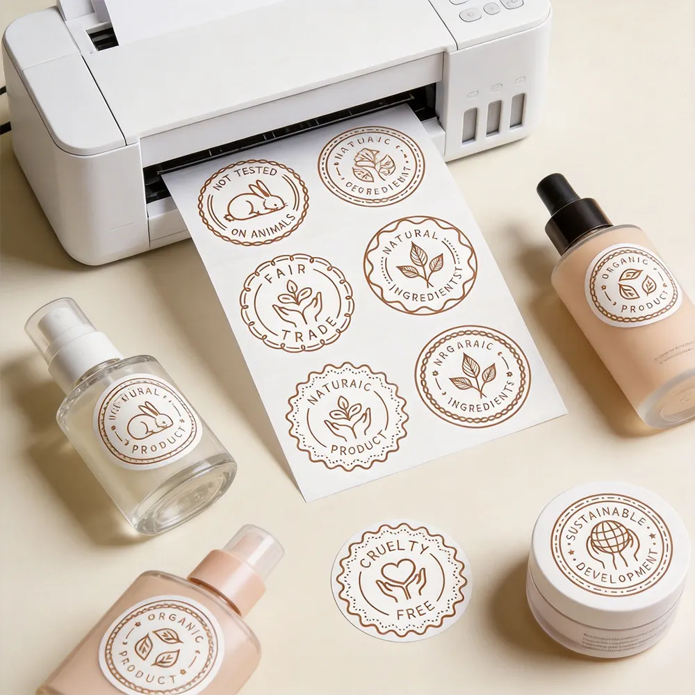 インクジェット小規模事業用ラベル