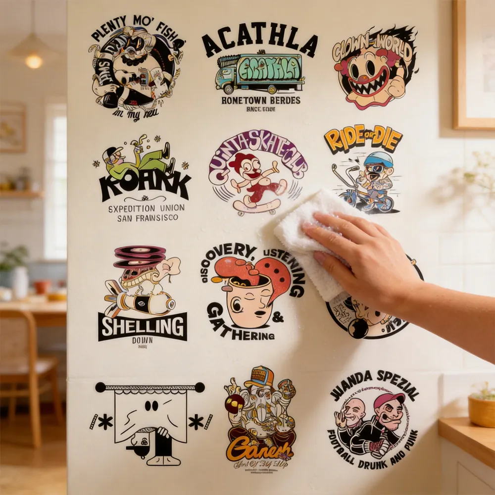 印刷可能な壁用ステッカーシート