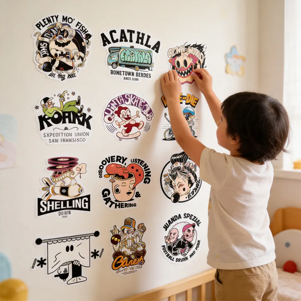 壁用デカールビニール紙