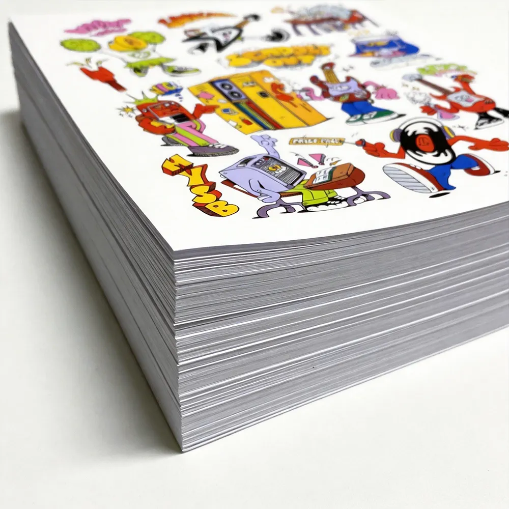 カスタムビニールステッカーシート