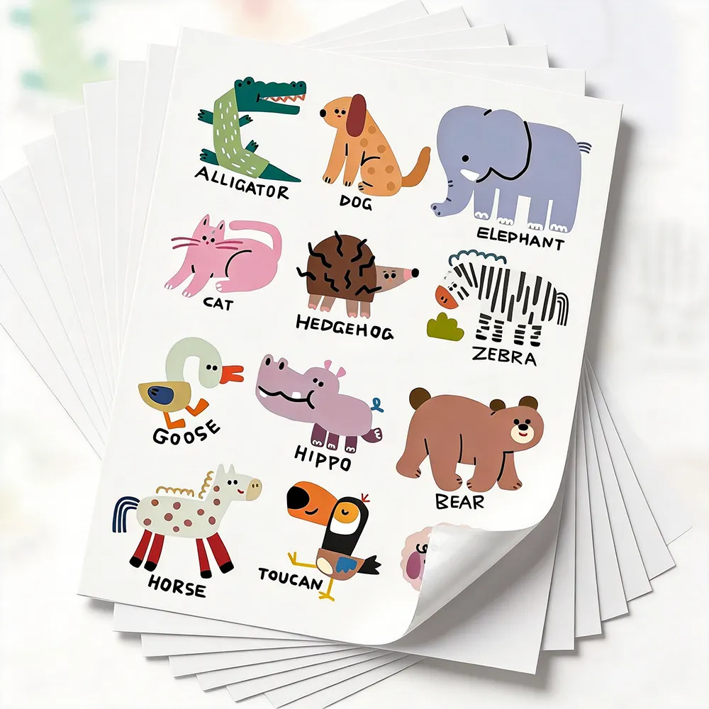 印刷可能なビニールステッカー用紙