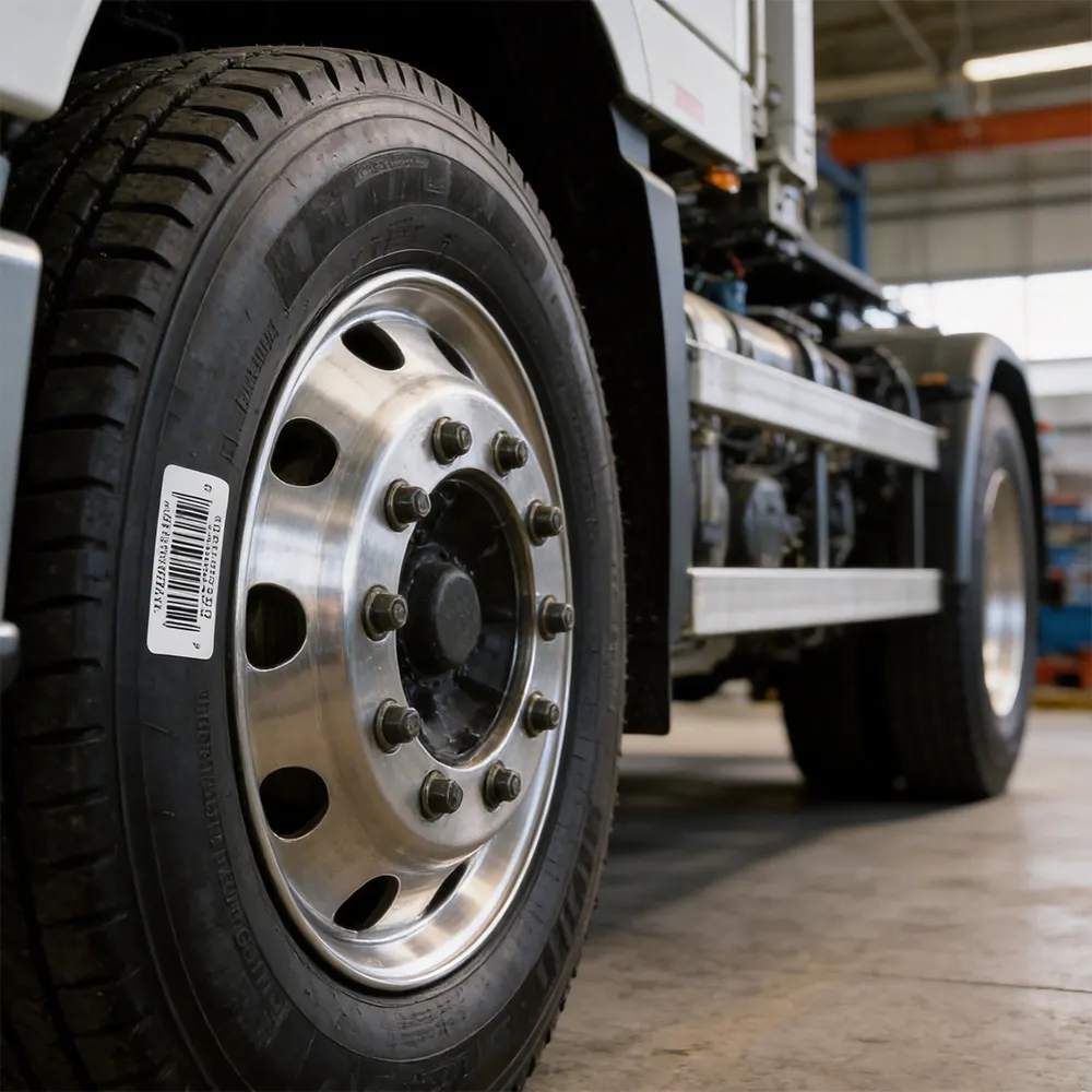タイヤ製造トラッキングラベル