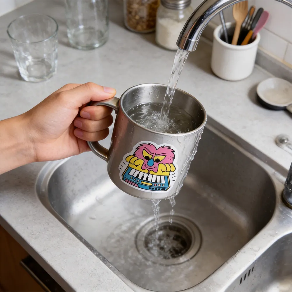 耐久性のある屋外用ステッカー紙