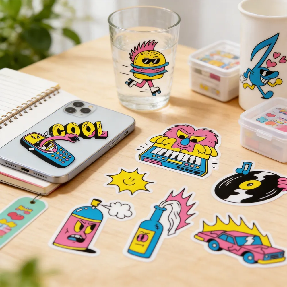 UV耐性ビニールステッカー