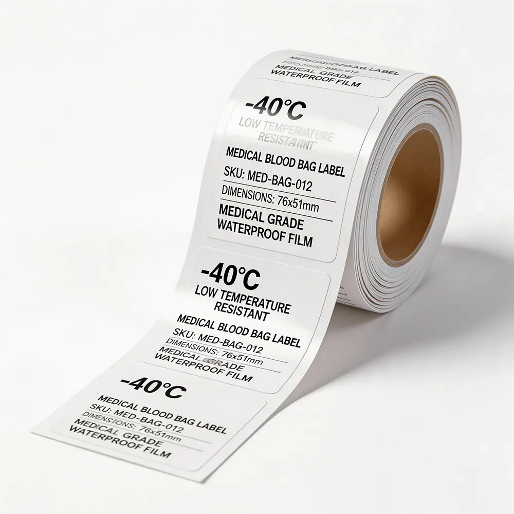 血液バッグラベル -40°C