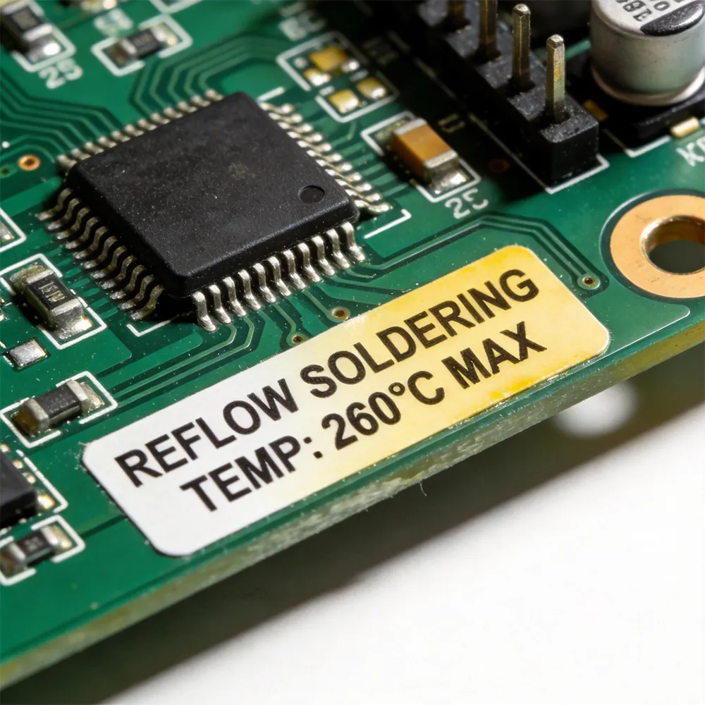 PCB部品IDラベル