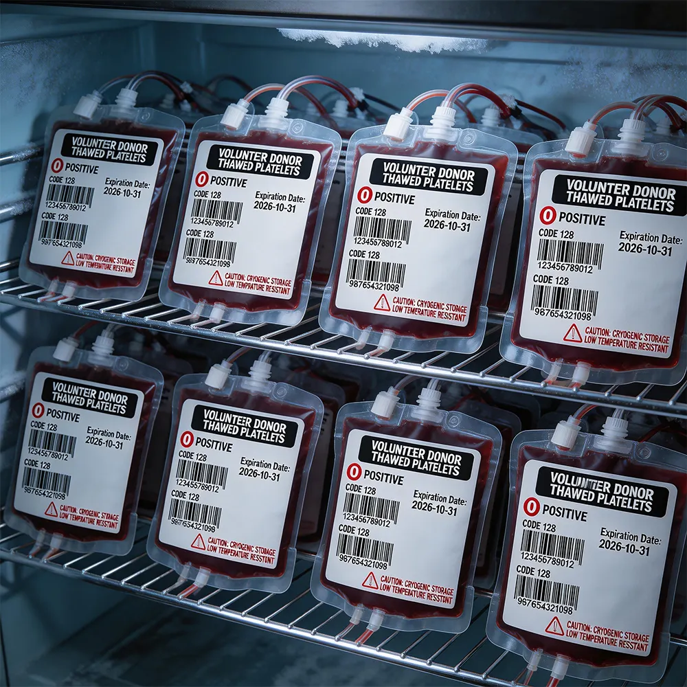 輸血追跡ラベル