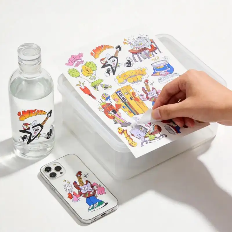 傷に強い印刷用ビニールステッカー紙