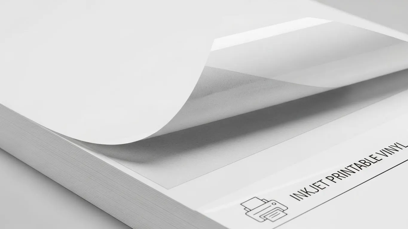 インクジェットプリンターでビニールステッカー紙を使う方法